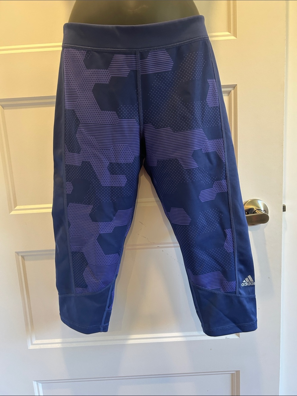 adidas Purple Patterned Leggings